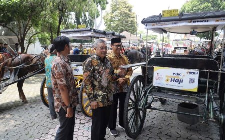 Klinong-Klinong Numpak Andong Sarana Edukasi Menabung Haji BPKH di Yogyakarta
