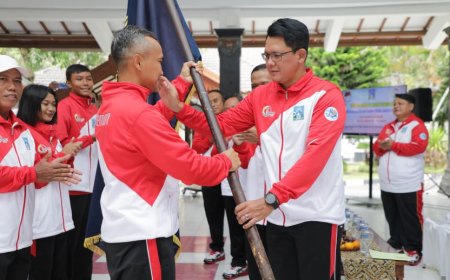 Sejumlah 475 Atlet dan Ofisial Kontingen Sleman Siap Bertanding di Popda 2024