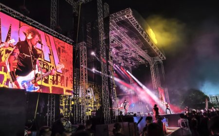 Ribuan Skumfuks Jogja Saksikan Konser Perpisahan Sum-41