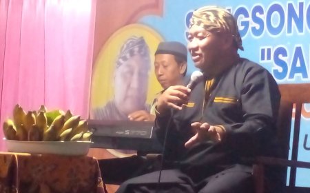 Menjelang Ramadan Warga Jodog Bantul Gelar Sadranan