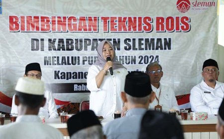 Tingkatkan Kapasitas dan Kualitas, Pemkab Sleman Adakan Bimtek Rois