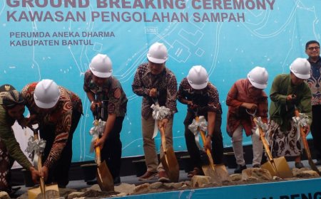 Pengolahan Sampah Kapasitas 70 Ton Dibangun di Bawuran Bantul