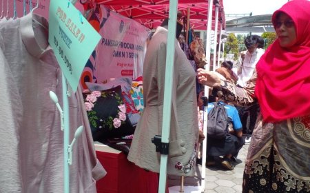 SMKN 1 Sewon Bantul Gelar Pameran Produk Unggulan Siswa
