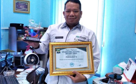 PDAM Purworejo Meraih Perpamsi Jateng Award 2024