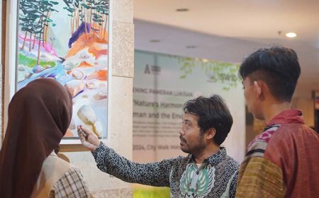 30 Perupa Ramaikan Pameran “Nature’s Harmony” di CityWalk, Mataram City