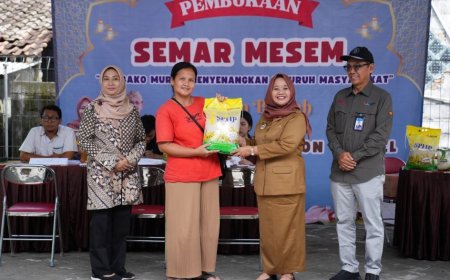 Program Semar Mesem Digelar untuk Mengantisipasi Lonjakan Harga Kebutuhan Pokok