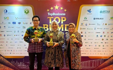Pemkab Sleman Bawa Pulang Tiga Piala dari Ajang TOP BUMD Awards 2024
