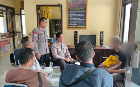 Pelaku Perang Sarung Menangis Saat Dibina, Meminta Maaf kepada Orang Tuanya