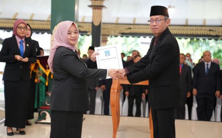 Bupati Sleman Melantik 39 Pejabat Tinggi Pratama