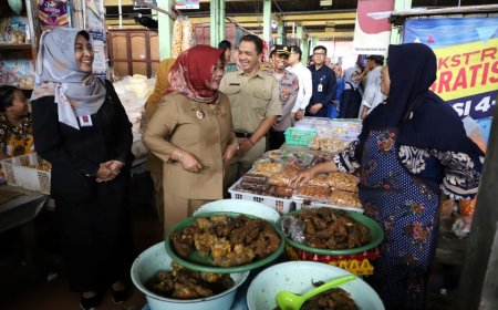 Beli Beras dan Telur di Pasar Sleman Ada Subsidi Rp 2 Ribu
