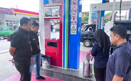 Polisi Sidak SPBU, Tidak Menemukan Kecurangan Alat Ukur dan Kualitas BBM