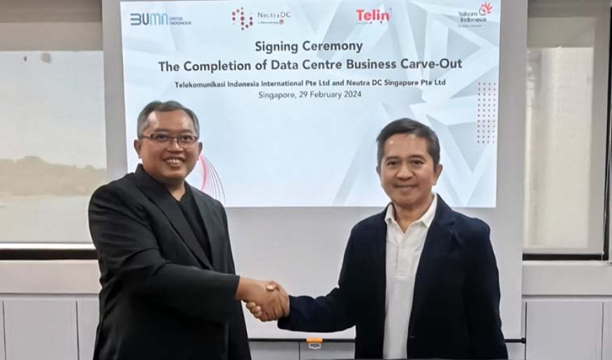 NeutraDC Selesaikan Konsolidasi Data Center Telin Singapore, Begini Harapan Telkom Bagi Bisnis Platform Digital