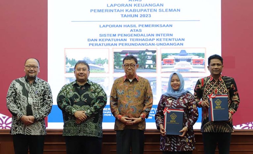 Pemkab Sleman Pertahankan Gelar WTP 13 Kali Berturut-turut
