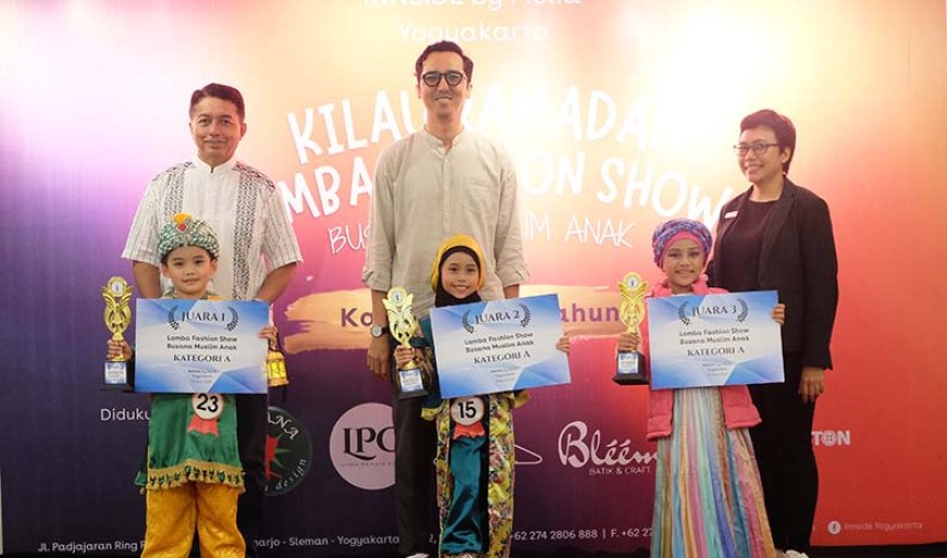 Lomba Fashion Show Busana Muslim Anak Ramaikan Ramadan di INNSiDE Yogyakarta