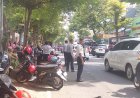 Urai Kepadatan di Beberapa Pusat Perbelanjaan, Polres Melakukan Rekayasa Lalulintas