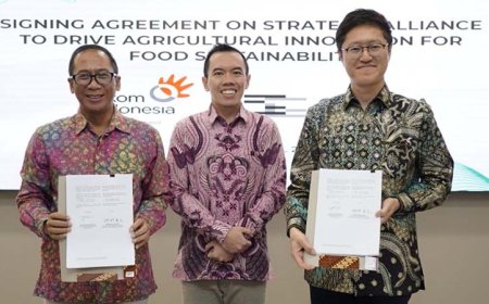 Telkom dan Scala Jepang Dorong Inovasi Pertanian Demi Keberlanjutan Pangan