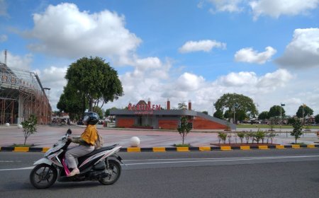 Alun-alun Kebumen Steril dari Pedagang Kaki Lima