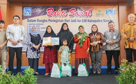 Pemkab Laksanakan Bakti Sosial Sebagai Rangkaian Hari Jadi Sleman