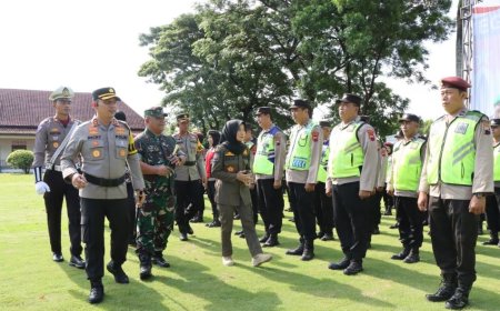 Operasi Ketupat Candi di Kebumen Didukung 800 Personel Gabungan