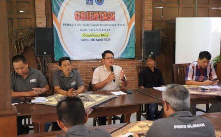 Wartawan Berperan Penting Mengawasi Pembangunan di Sleman