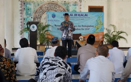 Gelar Halal Bi Halal, UMBY Terus Meningkatkan Mutu