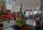 GKJ Patalan Bantul Gelar Kirab Unduh-unduh