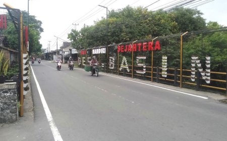Ada Jembatan Hias di Klaten, Ternyata Ini Manfaatnya