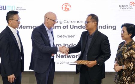 Pangsa Pasar Cybersecurity Akan Mencapai Rp 6 T, Telkom Gandeng F5