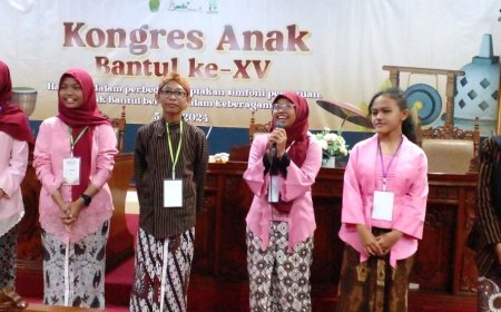 Anak-anak Bantul Bersuara Melalui Kongres