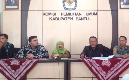 KPU Bantul Buka Pendaftaran Calon Bupati Perseorangan
