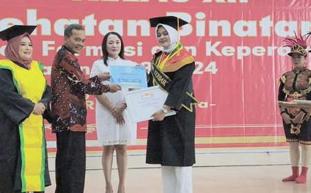 SMK Kesehatan Binatama Gelar Wisuda, 22 Siswa Magang di Jepang