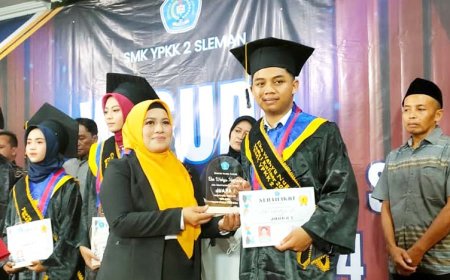 Lulus 100 Persen, 45 Persen Alumni SMK YPKK 2 Sleman Terserap Kerja Sebelum Wisuda