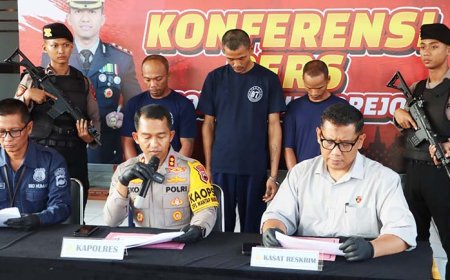 Polres Purworejo Berhasil Membekuk Spesialis Pencuri Kambing