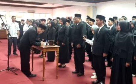 Sejumlah 85 Anggota PPK Pilkada Bantul Dilantik, Harus Taat Regulasi