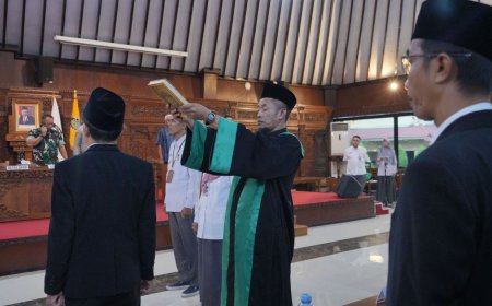 KPUD Klaten Melantik 130 Anggota PPK Pilkada 2024