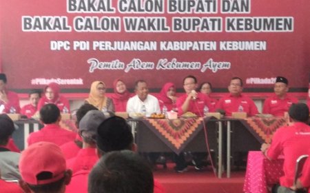 Caleg Terpilih di Kebumen Mendaftar Jadi Calon Bupati