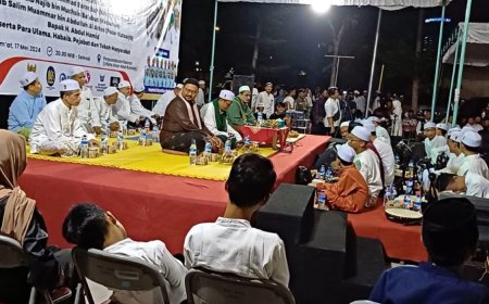 Ribuan Santri Memadati Perpusda Purworejo