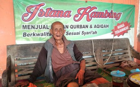 Sepenggal Kisah Kakek Solihin Pedagang Kambing Legendaris yang Tidak Lagi Mengejar Pembeli ke Luar Kota