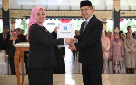 Susmiarto Dilantik Menjadi Sekda Kabupaten Sleman