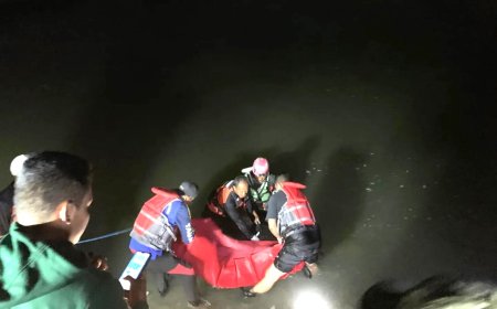 Dua Hari Hanyut di Sungai, Pemancing Ditemukan Meninggal