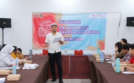 Pelatihan Pra Kompetisi Bahasa Sastra di Jogja