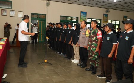 Kader Bela Negara Kalurahan Girikerto Sleman Dikukuhkan