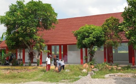 Rehab Gedung SD Negeri di Klaten Belum Selesai