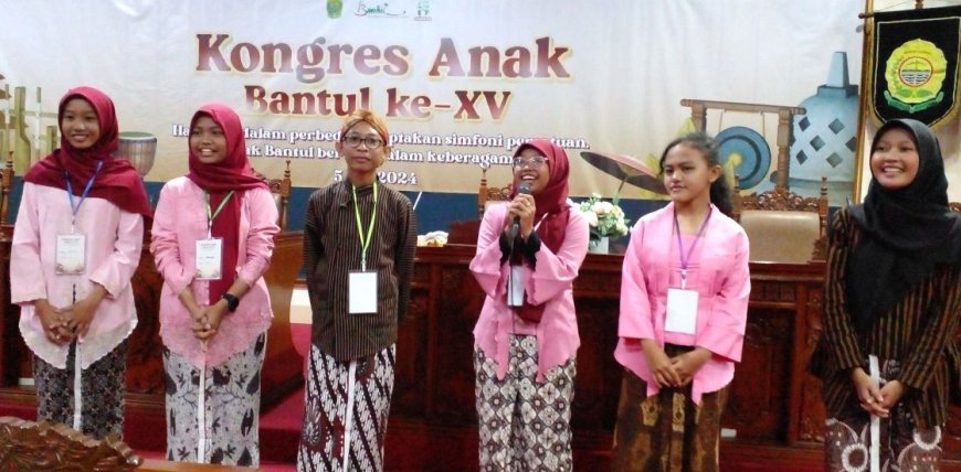 Anak-anak Bantul Bersuara Melalui Kongres