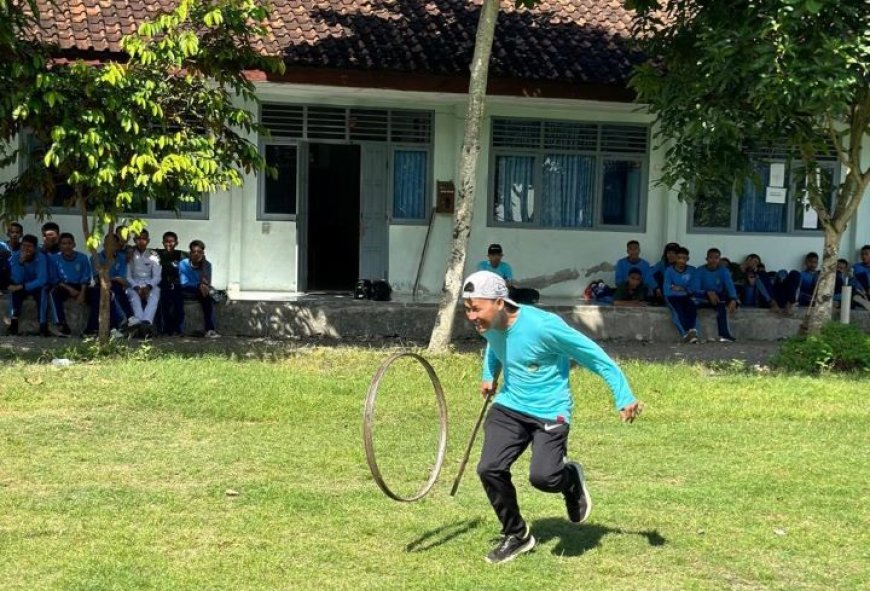 SMKN 1 Sanden Mengumumkan Kelulusan Siswanya di Monumen Perjuangan Bibis