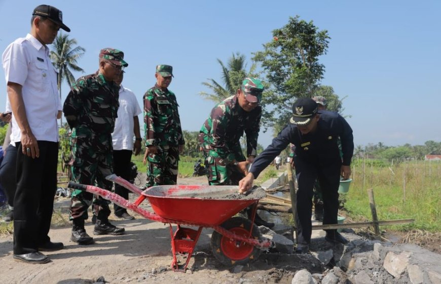 Program TMMD Menggerakkan Roda Perekonomian