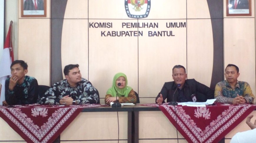 KPU Bantul Buka Pendaftaran Calon Bupati Perseorangan