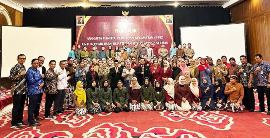 Dilantik, 85 Anggota PPK Ikut Wujudkan Pilkada Sehat