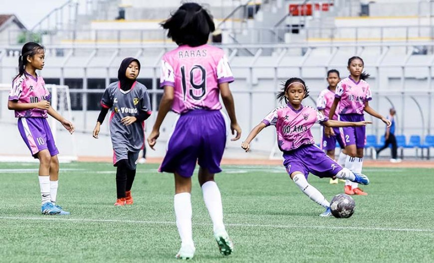 MilkLife Soccer Lueague, Laskar Jepara Putri Puncaki Klasemen Kalahkan Galaxinesia 1:0