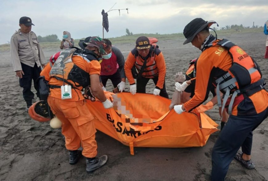 Terseret Ombak di Purworejo Ditemukan Meninggal di Kebumen